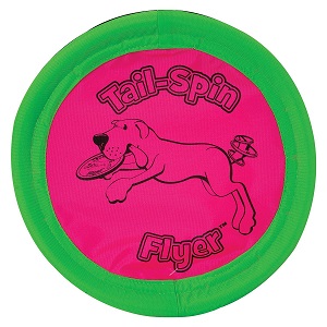 Booda Tail-Spin Flyer Floppy Dog Frisbee