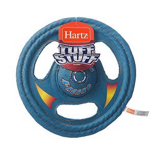 Hartz Tuff Stuff Toss Frisbee Flyer Dog Toy