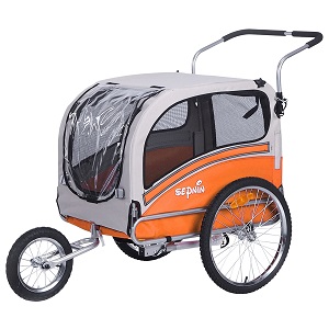 Sepnine Pet Bike Trailer for Pets