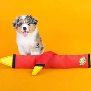 ZippyPaws Firehose Blaster Dog Chew Toy