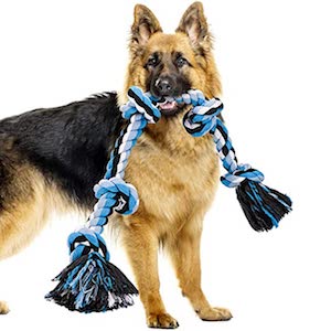 BMAG Tough Twisted Dog Rope Toys for Aggressive Chewers