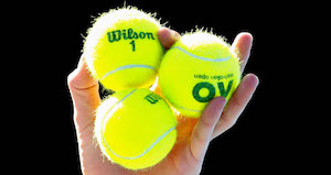Bright Colors Tennis Balls