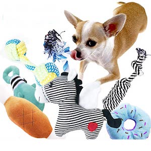 BUIBIIU Puppy Teething Assorted Chew Toys