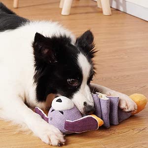 HIPIPET Plush Dog Toys Partial Stuffed Animal
