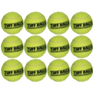 PetSport 12 Tuff Balls Industrial Strength Dog Tennis Balls