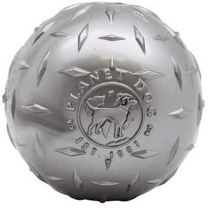 Planet Dog Orbee Tuff Diamond Plate Dog Ball – Made in USA