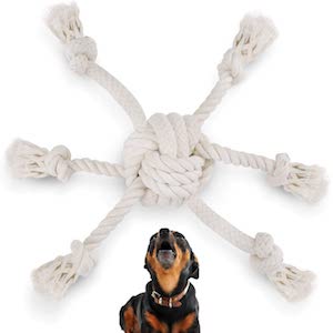 WINGPET Rope Dog Toy for Aggressive Chewers