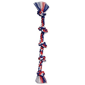 Mammoth Flossy Chews Color Rope Tug Toy