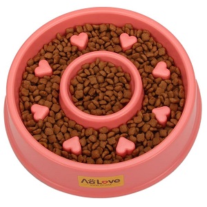 AOLOVE Slow Feeder Bowl Healthy Food Anti-Choke