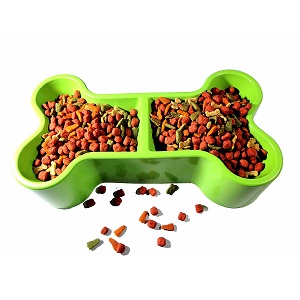 Big1one Plastic Dog Food Bowl