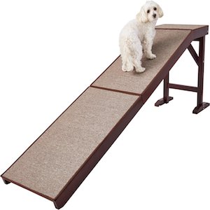 Frisco Deluxe Wood Carpeted Pet Ramp
