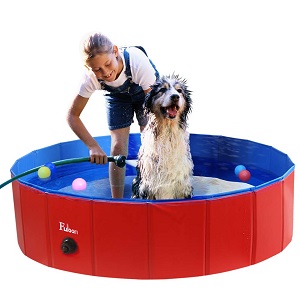 Fuloon PVC Pet Swimming Pool Portable