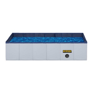 KOPEKS Outdoor Portable Rectangular Dog Swimming Pool