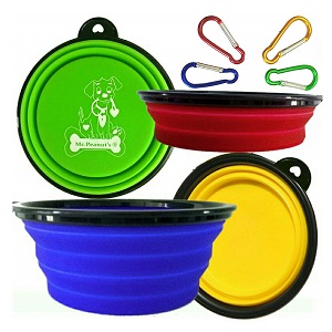 Mr. Peanuts Collapsible Dog Bowl