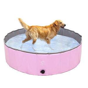 PAWCHIE Dog Swimming Pool Collapsible Pet Poo