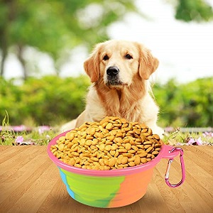 Soopus Dog Feeding Collapsible Bowls