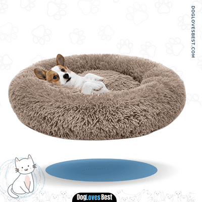 MIXJOY Orthopedic Dog Bed Comfortable Donut Cuddler