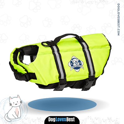 Paws Aboard Yellow Dog Life Vest