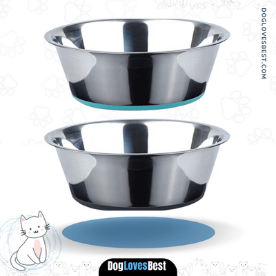 Peggy 11 Stainless Steel Deep Dog Bowl