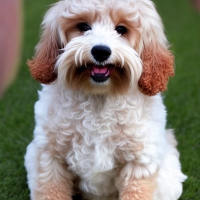 Angry Cockapoo Dog