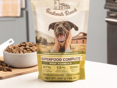 Dogs have Badlands Ranch Superfood Complete